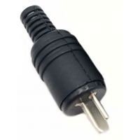 Штекер на колонки круглый под винт с резьбой с пластик Штекер на колонки круглый под винт с резьбой с пластик